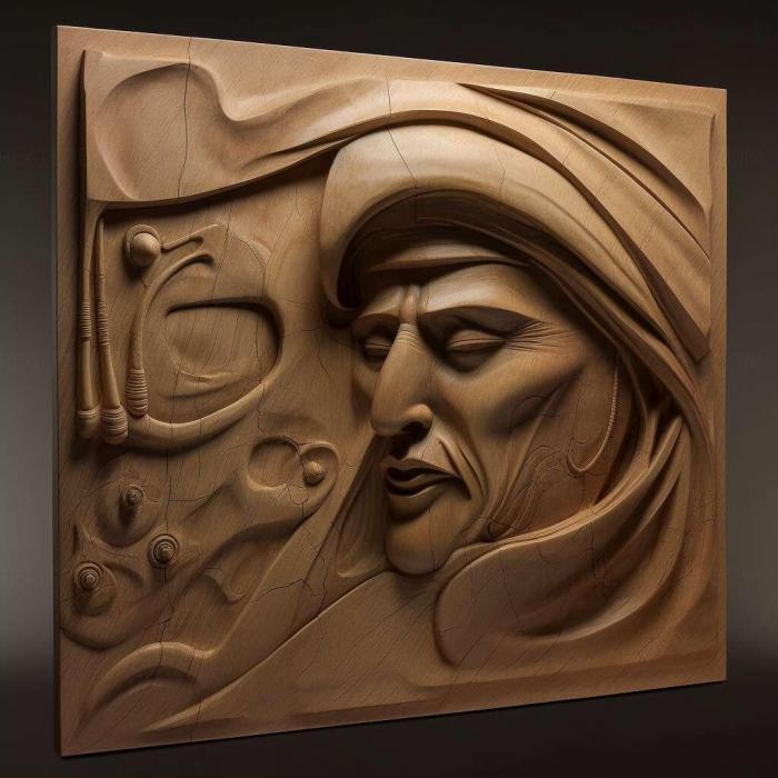 نموذج ثلاثي الأبعاد لآلة CNC 3D Art 